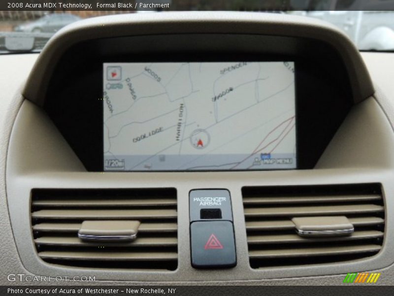Formal Black / Parchment 2008 Acura MDX Technology