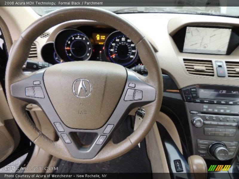 Formal Black / Parchment 2008 Acura MDX Technology