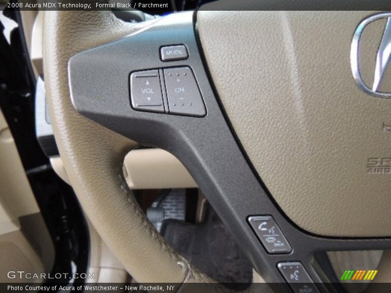 Formal Black / Parchment 2008 Acura MDX Technology