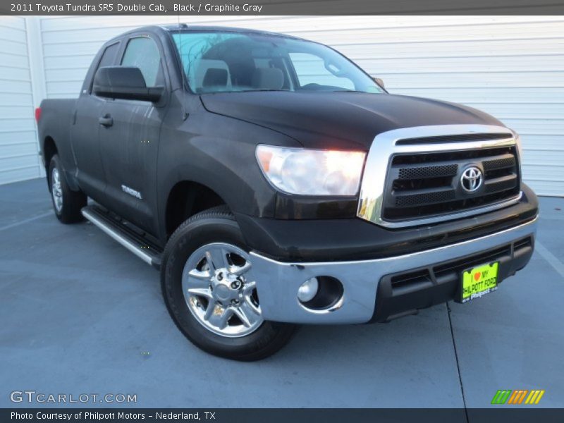 Black / Graphite Gray 2011 Toyota Tundra SR5 Double Cab