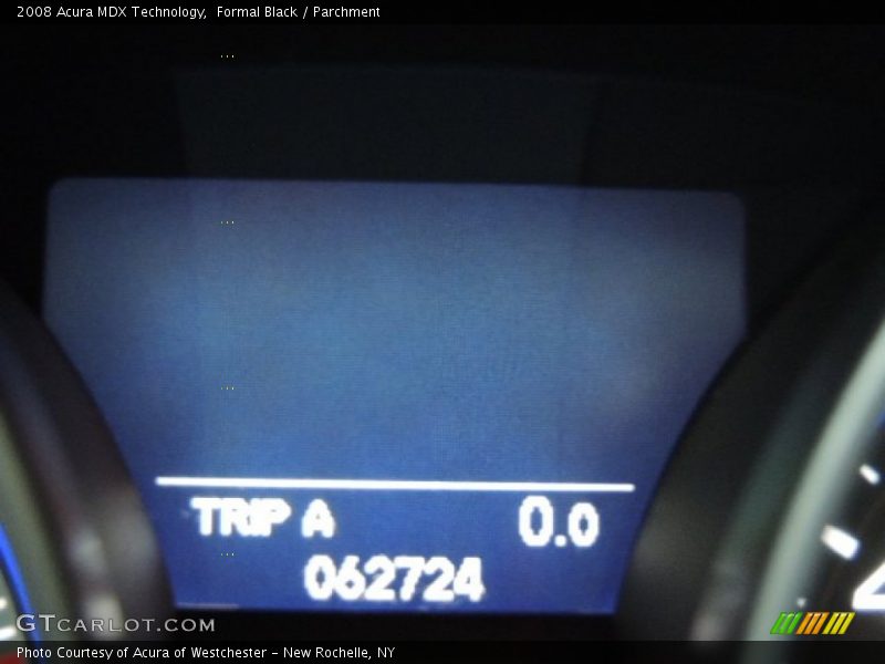 Formal Black / Parchment 2008 Acura MDX Technology