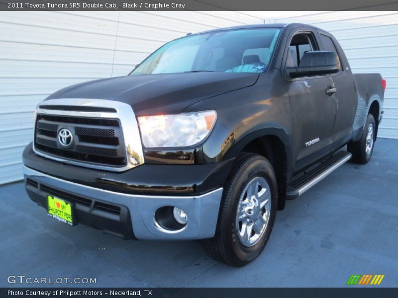 Black / Graphite Gray 2011 Toyota Tundra SR5 Double Cab