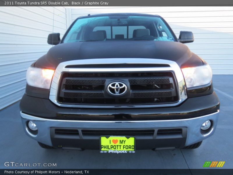 Black / Graphite Gray 2011 Toyota Tundra SR5 Double Cab