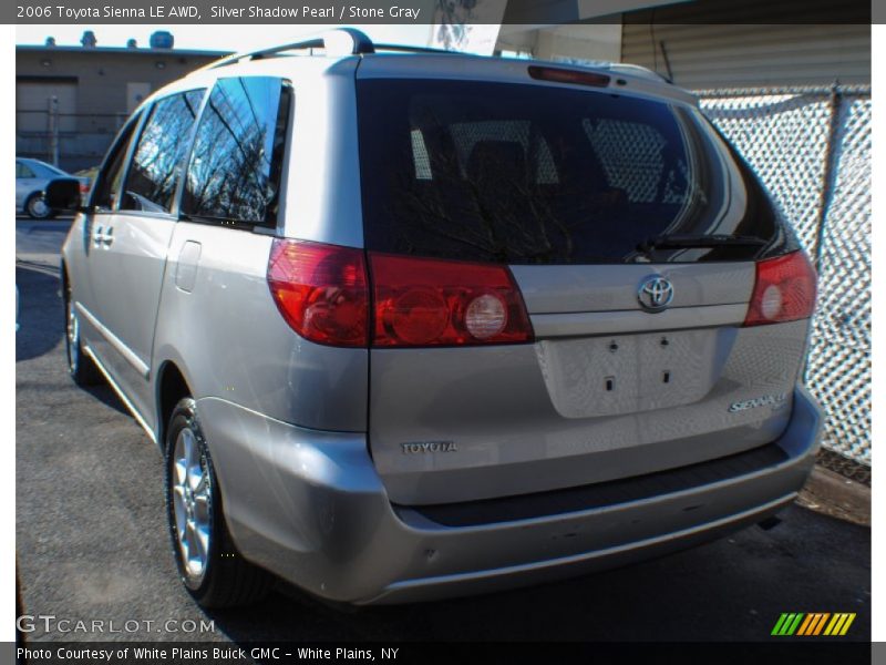 Silver Shadow Pearl / Stone Gray 2006 Toyota Sienna LE AWD