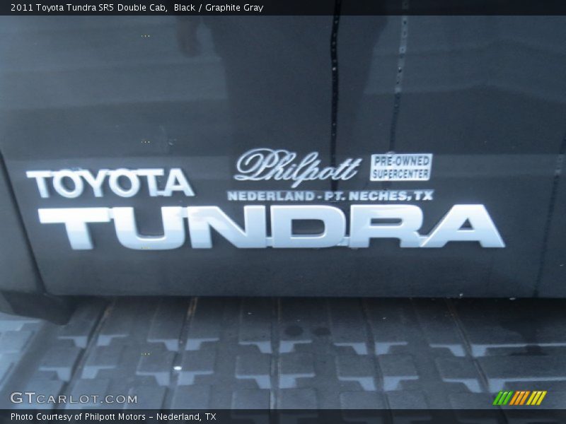 Black / Graphite Gray 2011 Toyota Tundra SR5 Double Cab