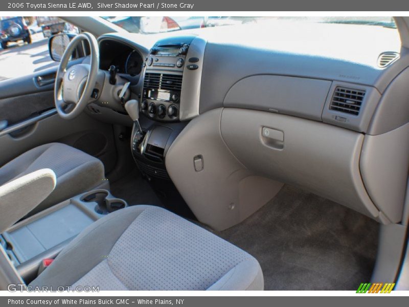 Silver Shadow Pearl / Stone Gray 2006 Toyota Sienna LE AWD
