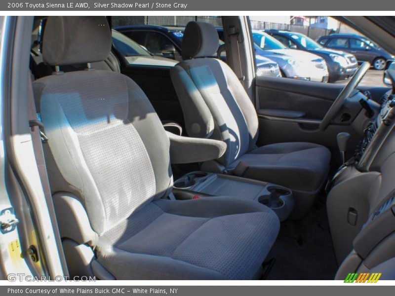 Silver Shadow Pearl / Stone Gray 2006 Toyota Sienna LE AWD