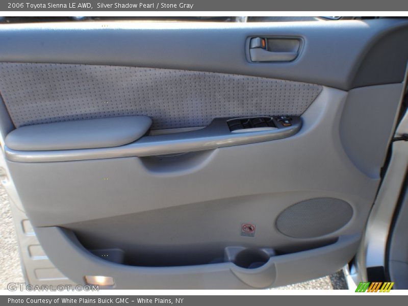 Silver Shadow Pearl / Stone Gray 2006 Toyota Sienna LE AWD