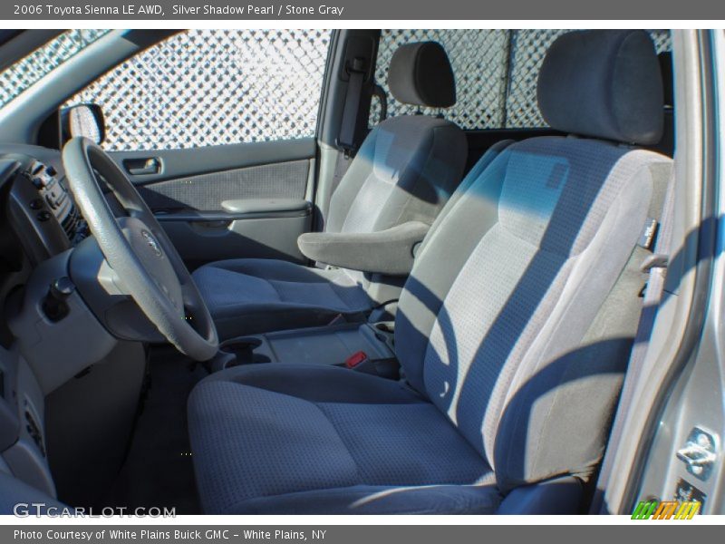 Silver Shadow Pearl / Stone Gray 2006 Toyota Sienna LE AWD