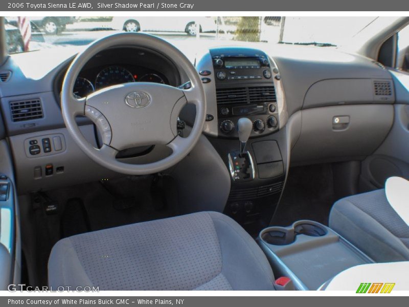 Silver Shadow Pearl / Stone Gray 2006 Toyota Sienna LE AWD