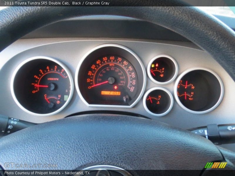 Black / Graphite Gray 2011 Toyota Tundra SR5 Double Cab