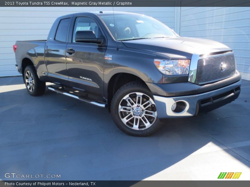 Magnetic Gray Metallic / Graphite 2013 Toyota Tundra TSS CrewMax