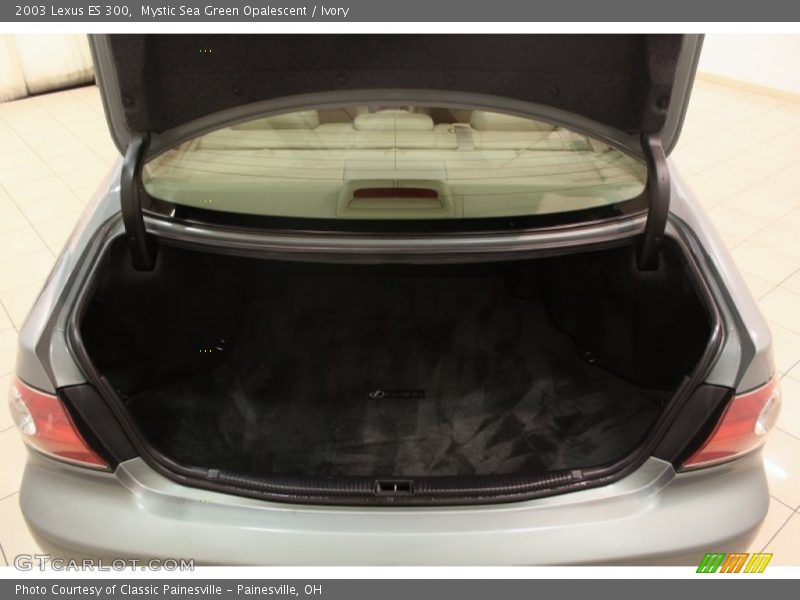 Mystic Sea Green Opalescent / Ivory 2003 Lexus ES 300