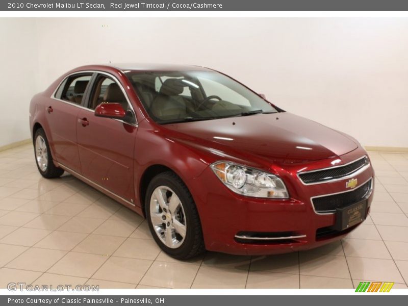Red Jewel Tintcoat / Cocoa/Cashmere 2010 Chevrolet Malibu LT Sedan