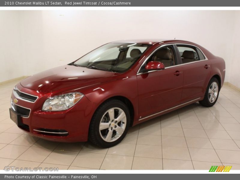 Red Jewel Tintcoat / Cocoa/Cashmere 2010 Chevrolet Malibu LT Sedan