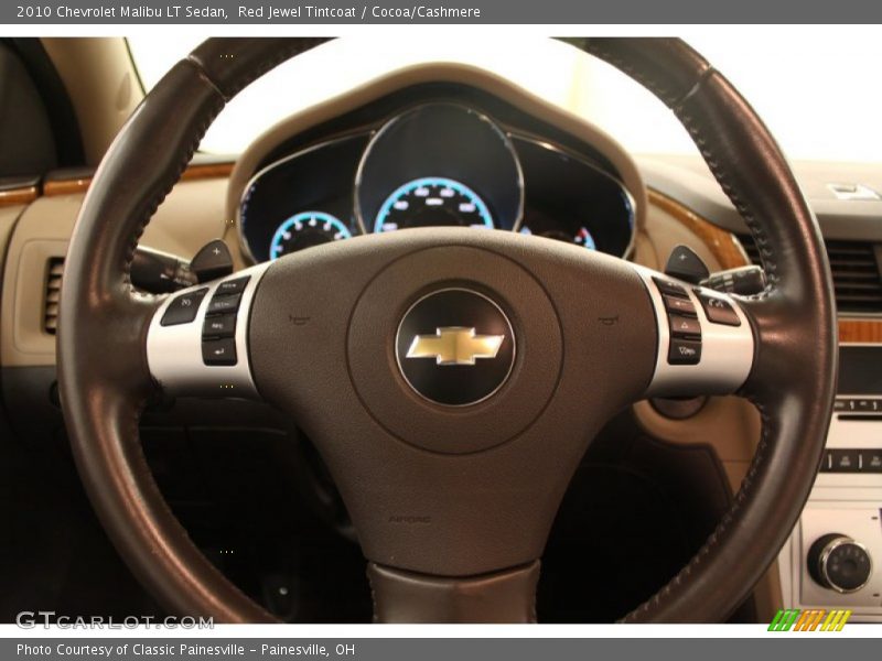 Red Jewel Tintcoat / Cocoa/Cashmere 2010 Chevrolet Malibu LT Sedan