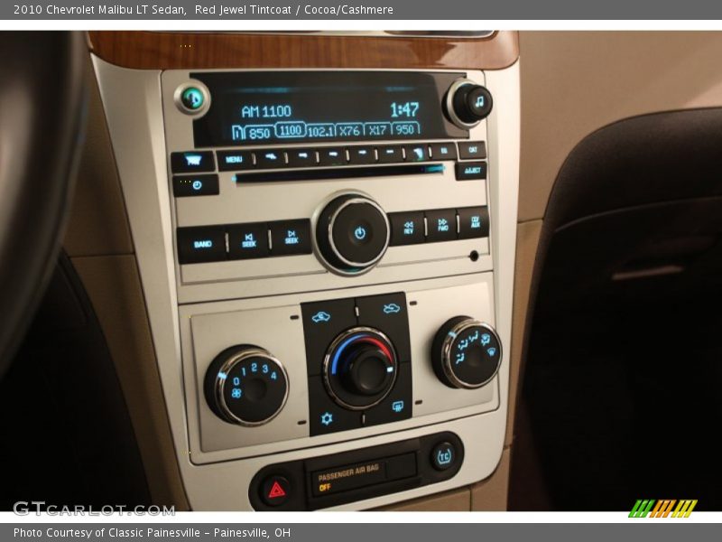 Red Jewel Tintcoat / Cocoa/Cashmere 2010 Chevrolet Malibu LT Sedan