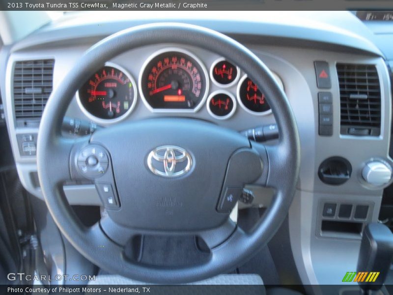 Magnetic Gray Metallic / Graphite 2013 Toyota Tundra TSS CrewMax