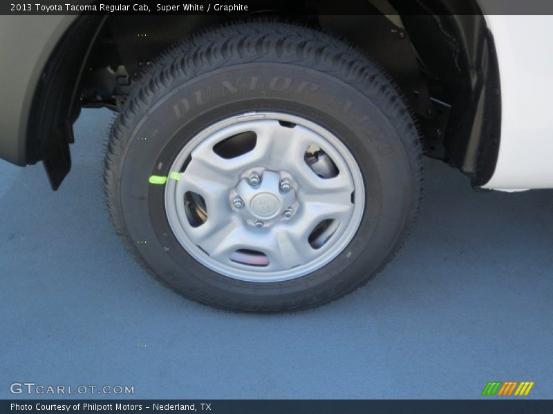 Super White / Graphite 2013 Toyota Tacoma Regular Cab