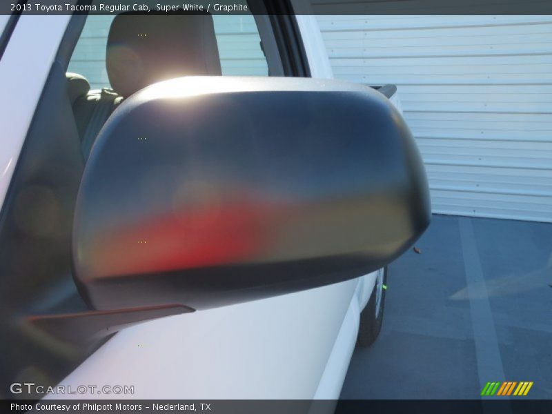 Super White / Graphite 2013 Toyota Tacoma Regular Cab