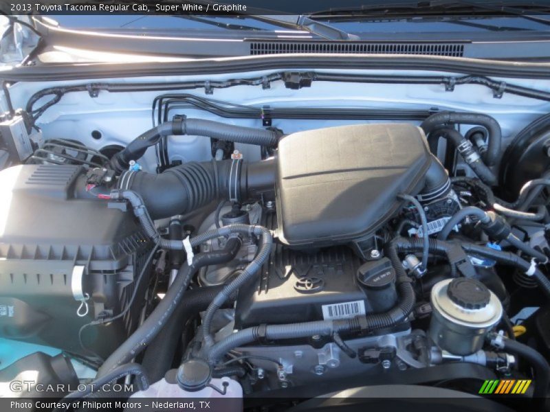 Super White / Graphite 2013 Toyota Tacoma Regular Cab