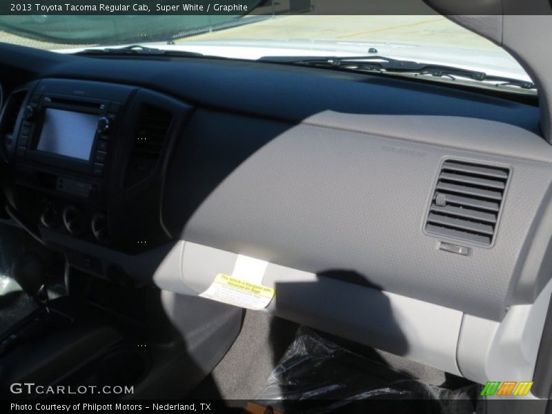 Super White / Graphite 2013 Toyota Tacoma Regular Cab