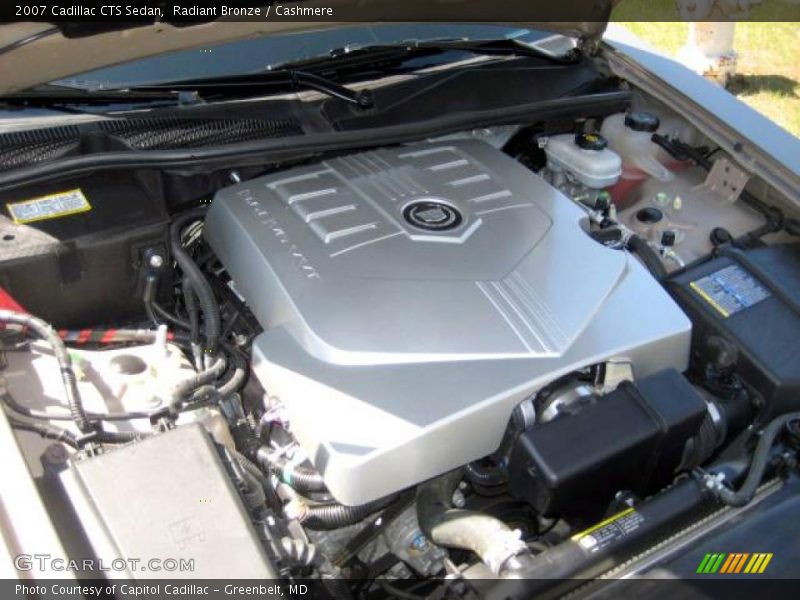 Radiant Bronze / Cashmere 2007 Cadillac CTS Sedan