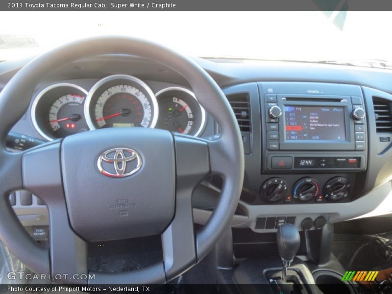 Super White / Graphite 2013 Toyota Tacoma Regular Cab