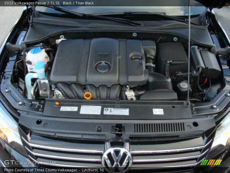  2013 Passat 2.5L SE Engine - 2.5 Liter DOHC 20-Valve 5 Cylinder