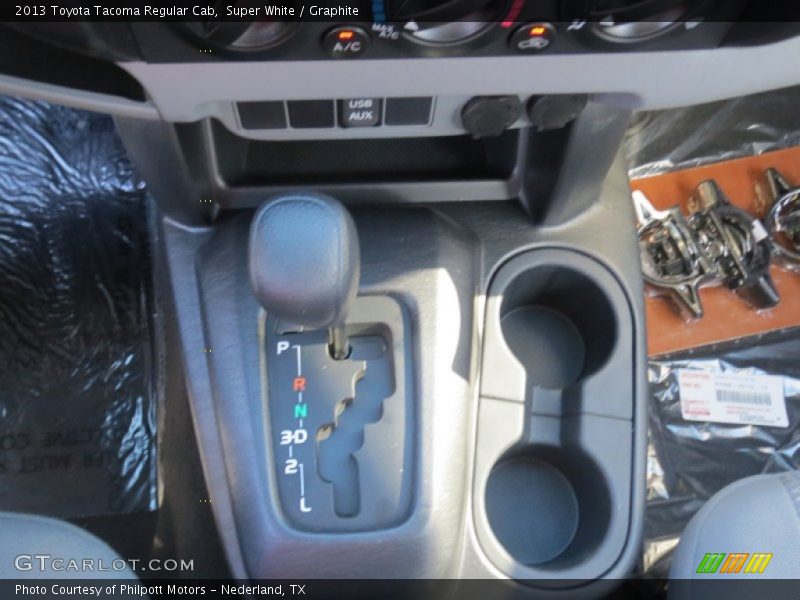 Super White / Graphite 2013 Toyota Tacoma Regular Cab
