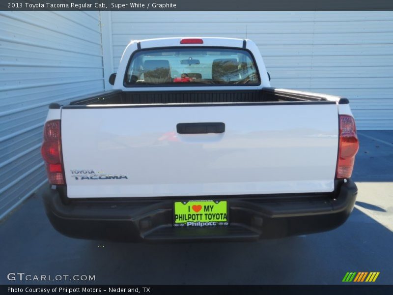 Super White / Graphite 2013 Toyota Tacoma Regular Cab