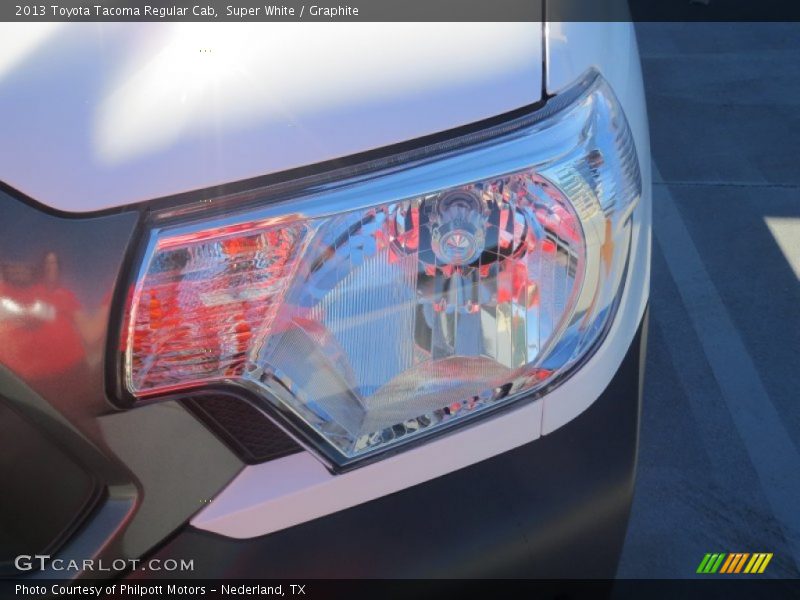 Super White / Graphite 2013 Toyota Tacoma Regular Cab