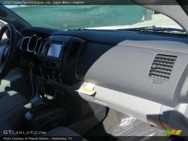 Super White / Graphite 2013 Toyota Tacoma Regular Cab