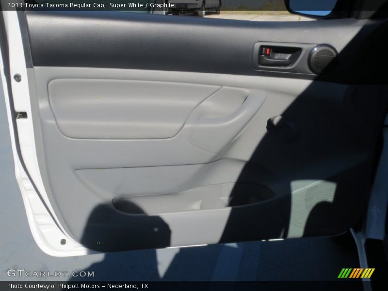Super White / Graphite 2013 Toyota Tacoma Regular Cab