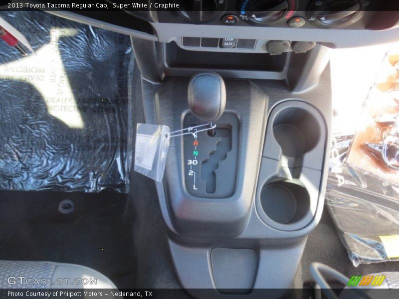Super White / Graphite 2013 Toyota Tacoma Regular Cab