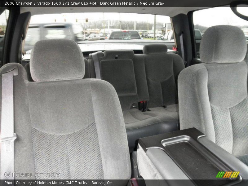 Dark Green Metallic / Medium Gray 2006 Chevrolet Silverado 1500 Z71 Crew Cab 4x4
