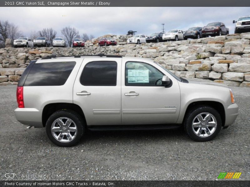  2013 Yukon SLE Champagne Silver Metallic