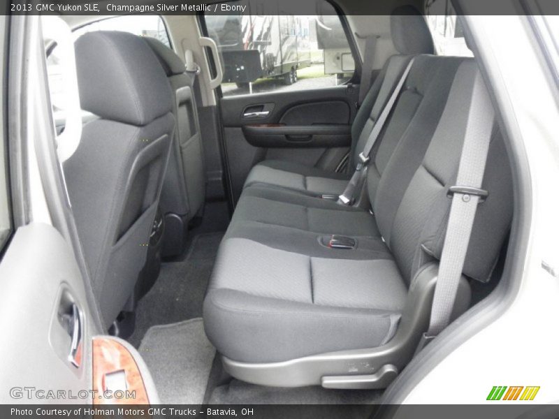 Rear Seat of 2013 Yukon SLE