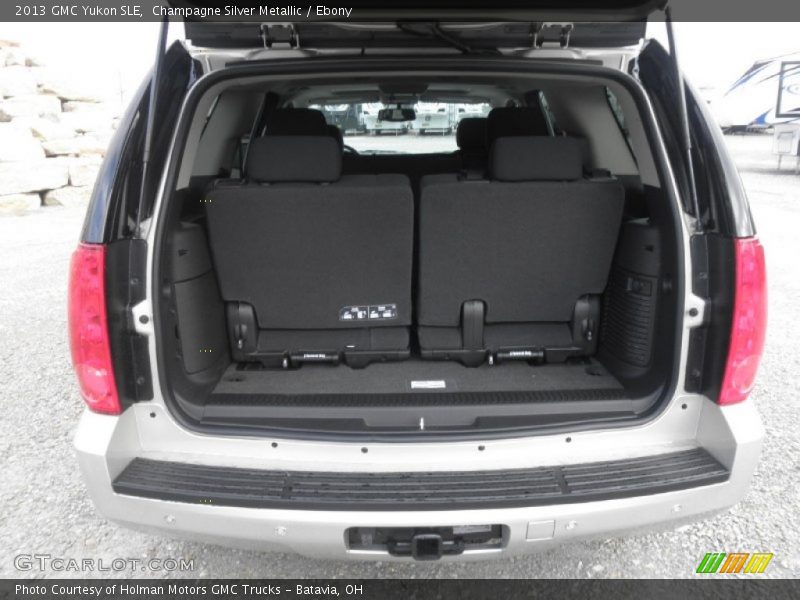 Champagne Silver Metallic / Ebony 2013 GMC Yukon SLE