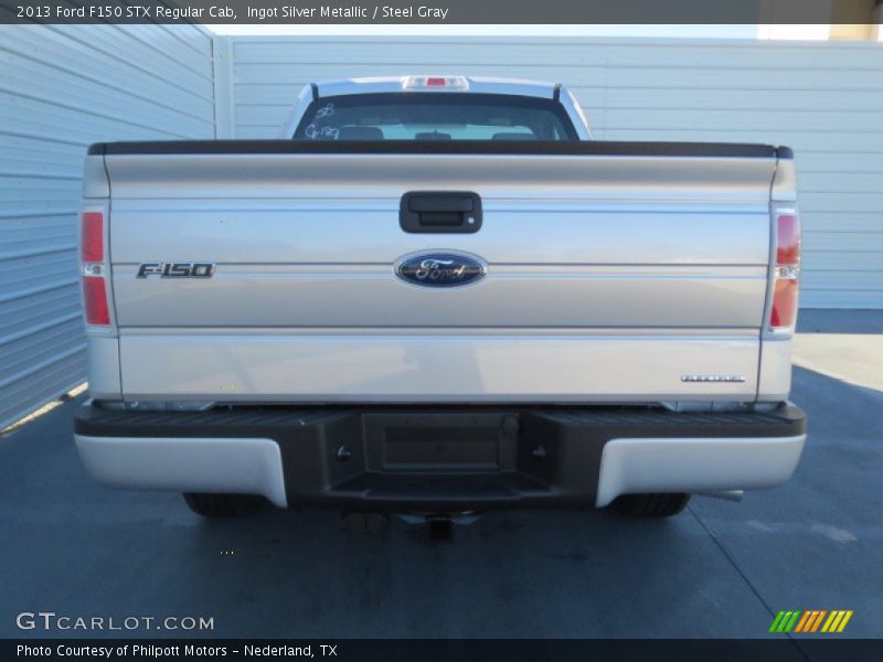 Ingot Silver Metallic / Steel Gray 2013 Ford F150 STX Regular Cab