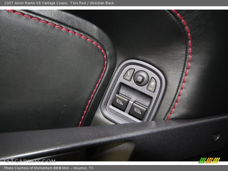 Controls of 2007 V8 Vantage Coupe
