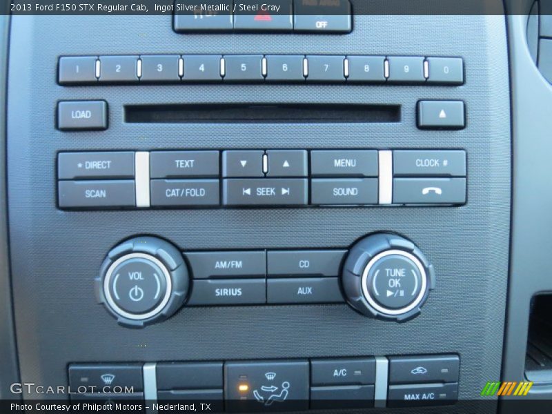 Controls of 2013 F150 STX Regular Cab