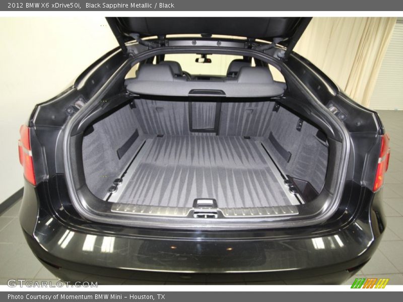 Black Sapphire Metallic / Black 2012 BMW X6 xDrive50i