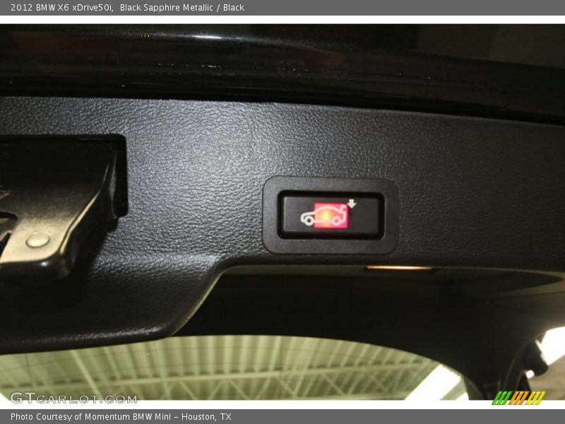 Black Sapphire Metallic / Black 2012 BMW X6 xDrive50i