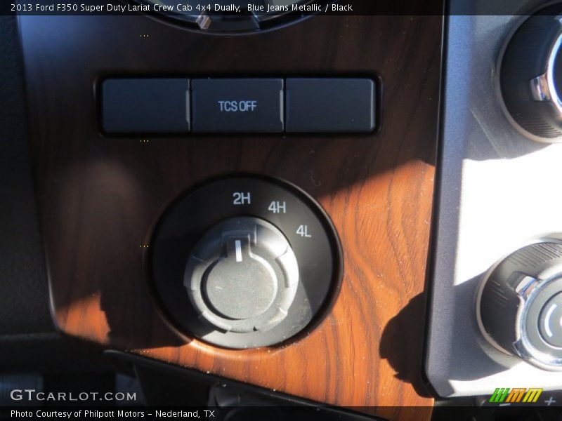 Blue Jeans Metallic / Black 2013 Ford F350 Super Duty Lariat Crew Cab 4x4 Dually