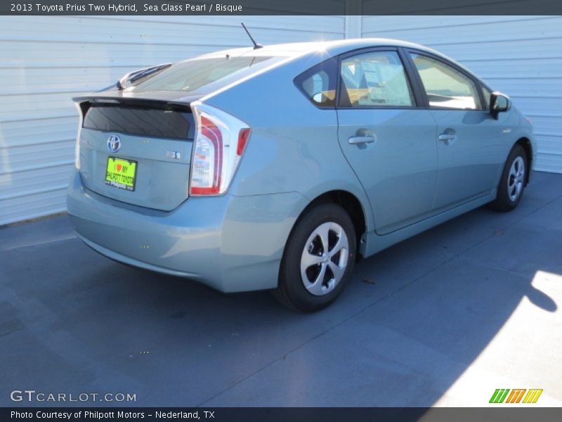 Sea Glass Pearl / Bisque 2013 Toyota Prius Two Hybrid