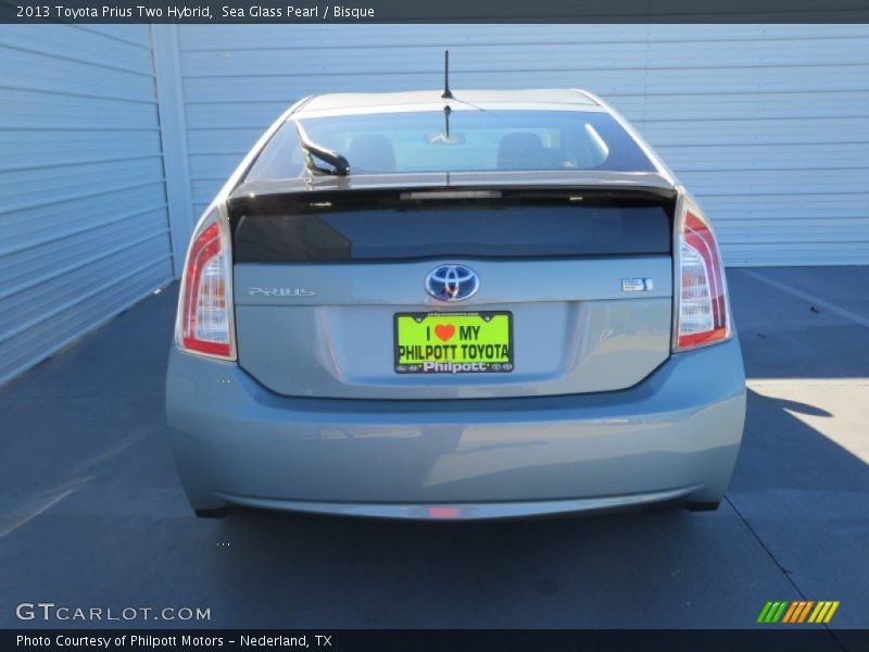 Sea Glass Pearl / Bisque 2013 Toyota Prius Two Hybrid