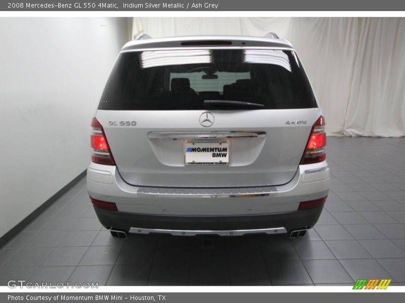 Iridium Silver Metallic / Ash Grey 2008 Mercedes-Benz GL 550 4Matic