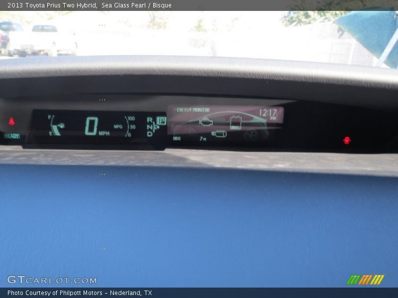 Sea Glass Pearl / Bisque 2013 Toyota Prius Two Hybrid