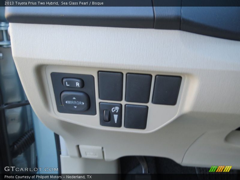 Sea Glass Pearl / Bisque 2013 Toyota Prius Two Hybrid